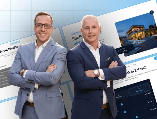Website für BAUFI4YOU, gebaut von Kazal Websites