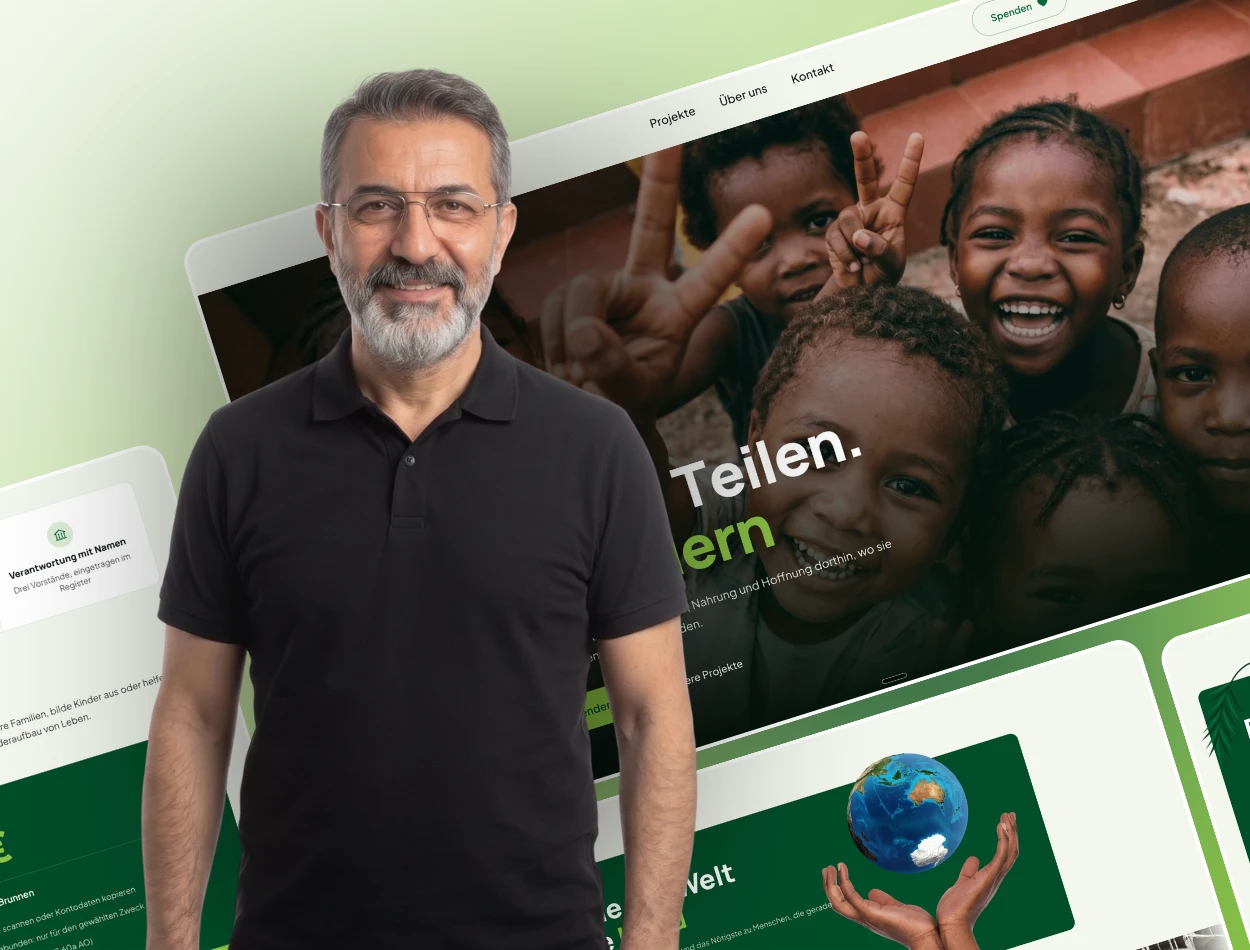 Startseite von Die Reichende Hand